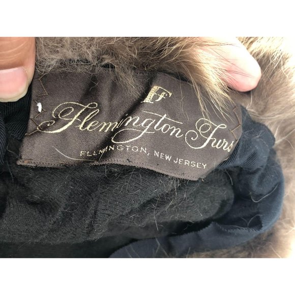 Vintage Flemington Furs Flemington New Jersey Fur Bubble Hat One Size - Picture 6 of 8